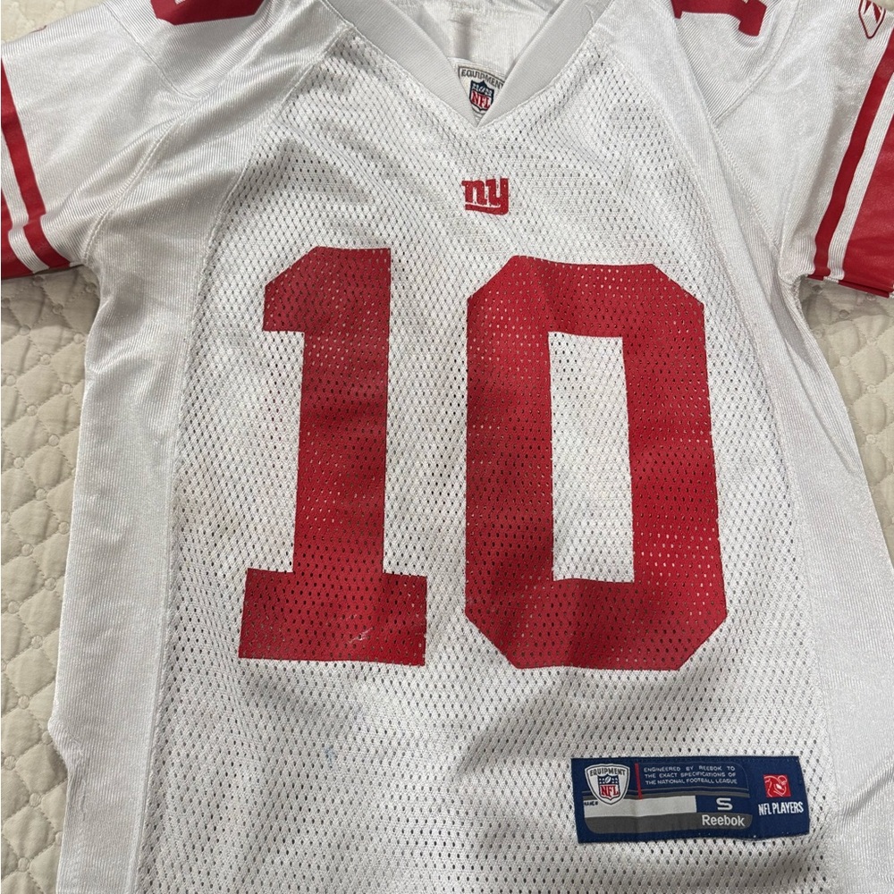 Reebok Red and White Sports Jersey